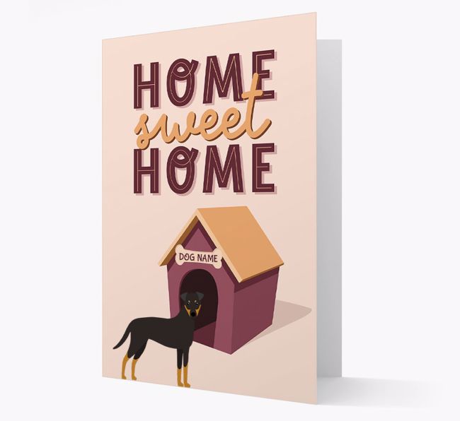 Home Sweet Home: Personalized {breedFullName} Card